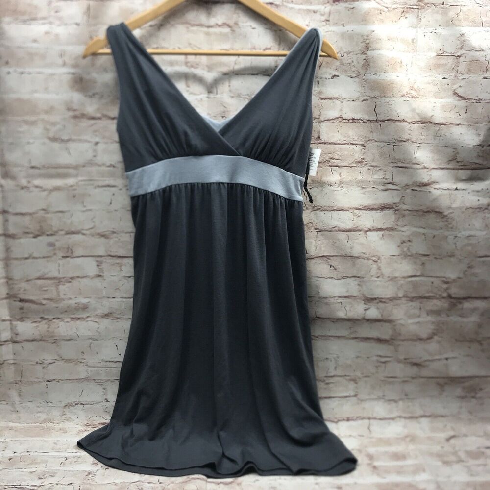 C Graffiti Womens Dress Size Small Twisted Strap Gray Silver After 5 Party